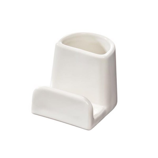 3.69 in. L X 2.93 in. W X 3.03 in. H Sponge and Brush Holder, Interdesign, Mfr#: 51751